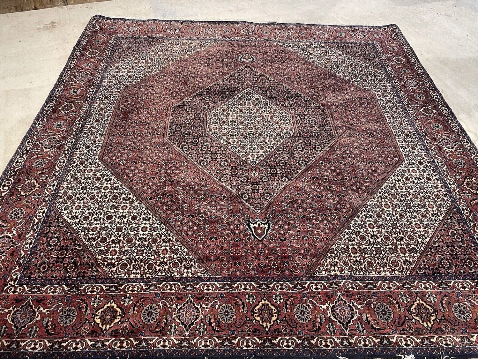 Orientteppich Bijar 250x200 cm Kaschmir handgeknüpft