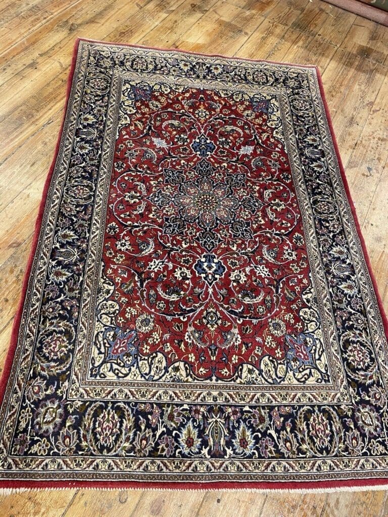 Perserteppich Nain 150x100 cm Wolle handgeknüpft