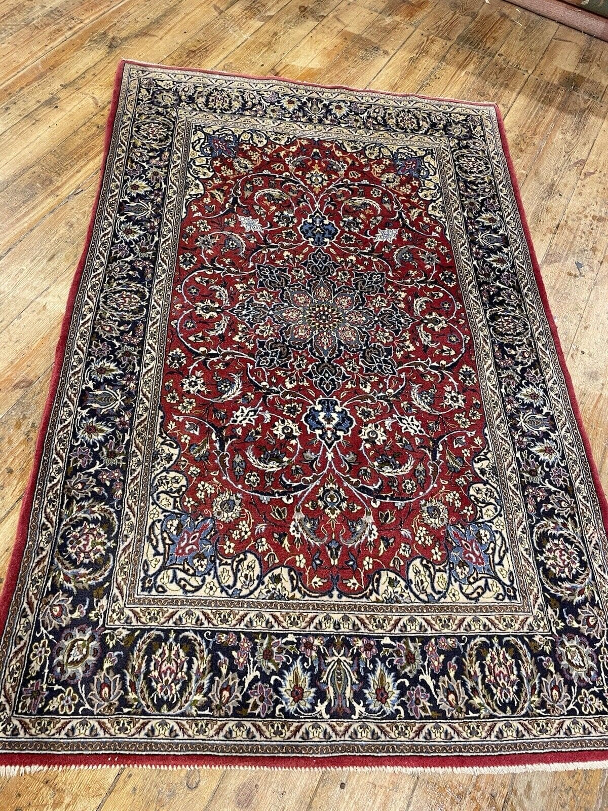 Perserteppich Nain 150x100 cm Wolle handgeknüpft