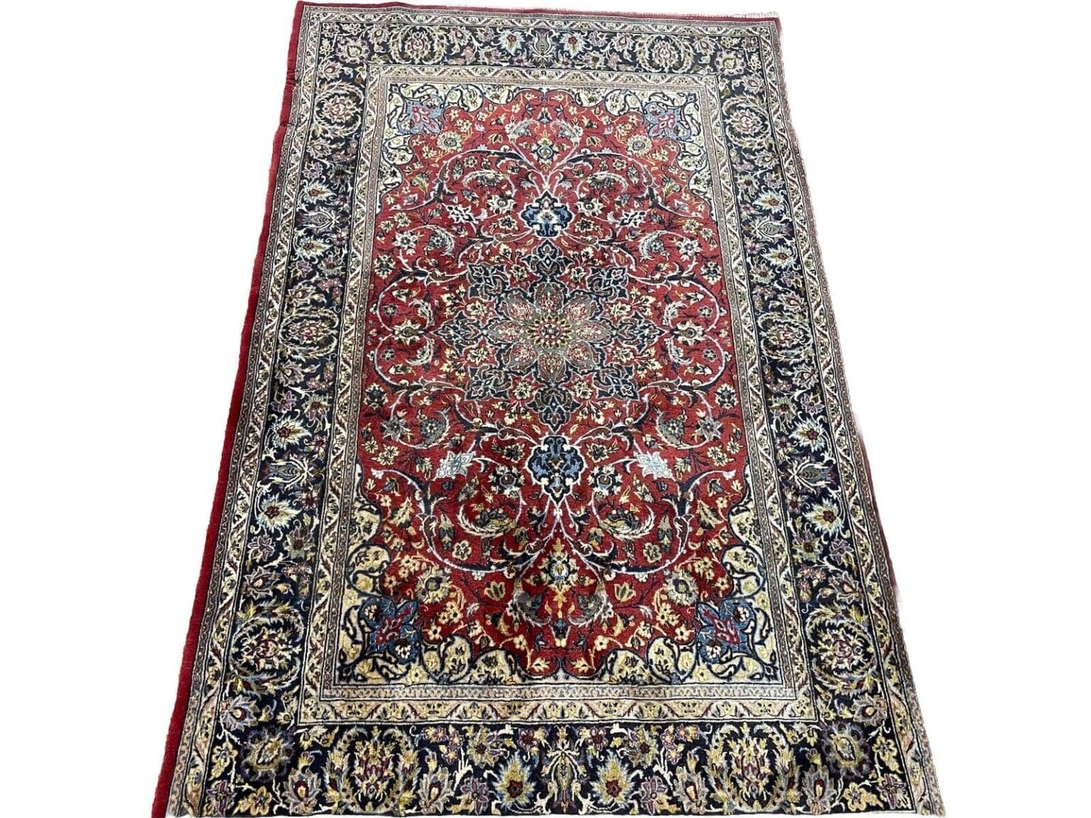 Perserteppich Nain 150x100 cm Wolle handgeknüpft