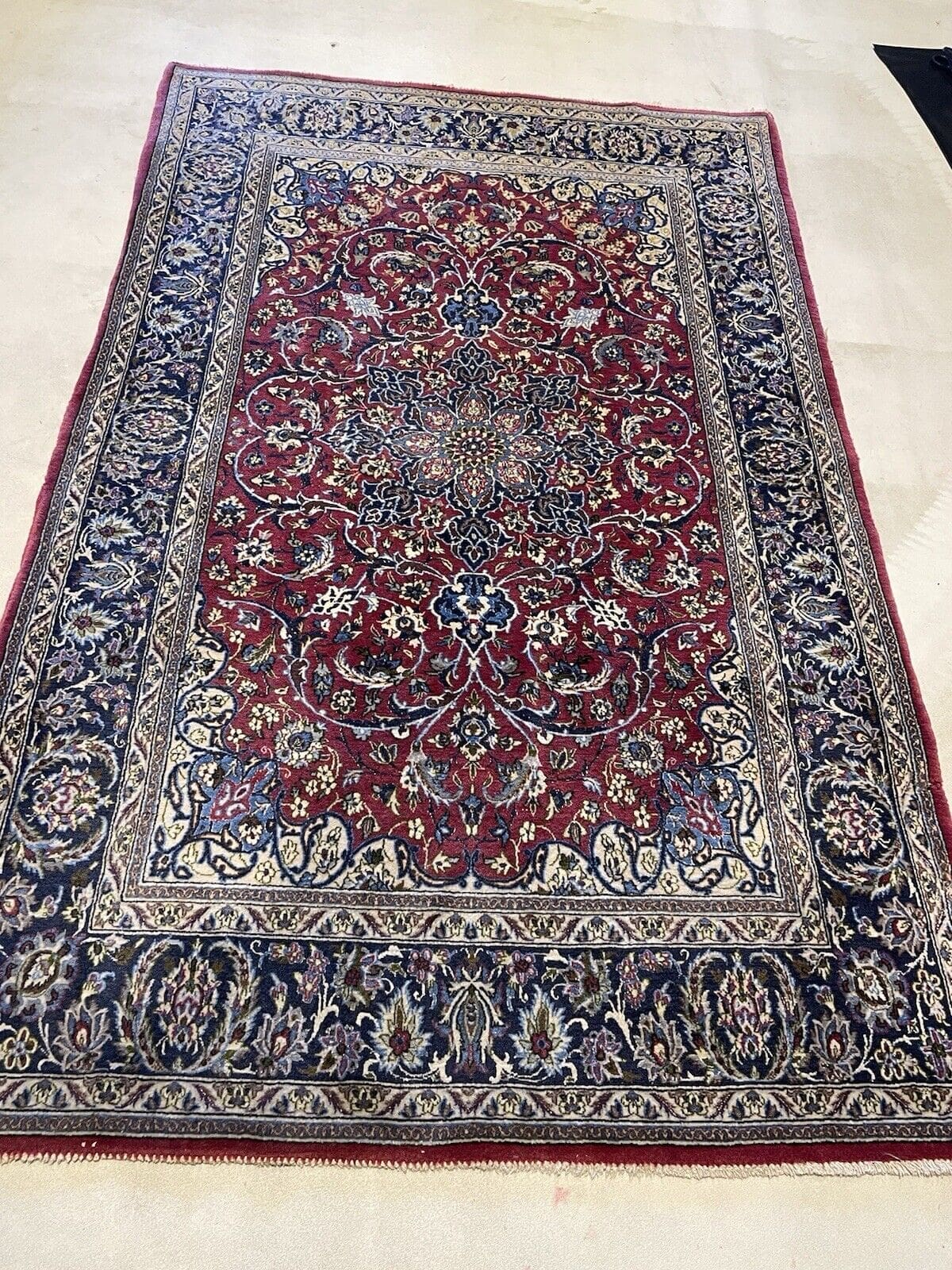 Perserteppich Nain 150x100 cm Wolle handgeknüpft