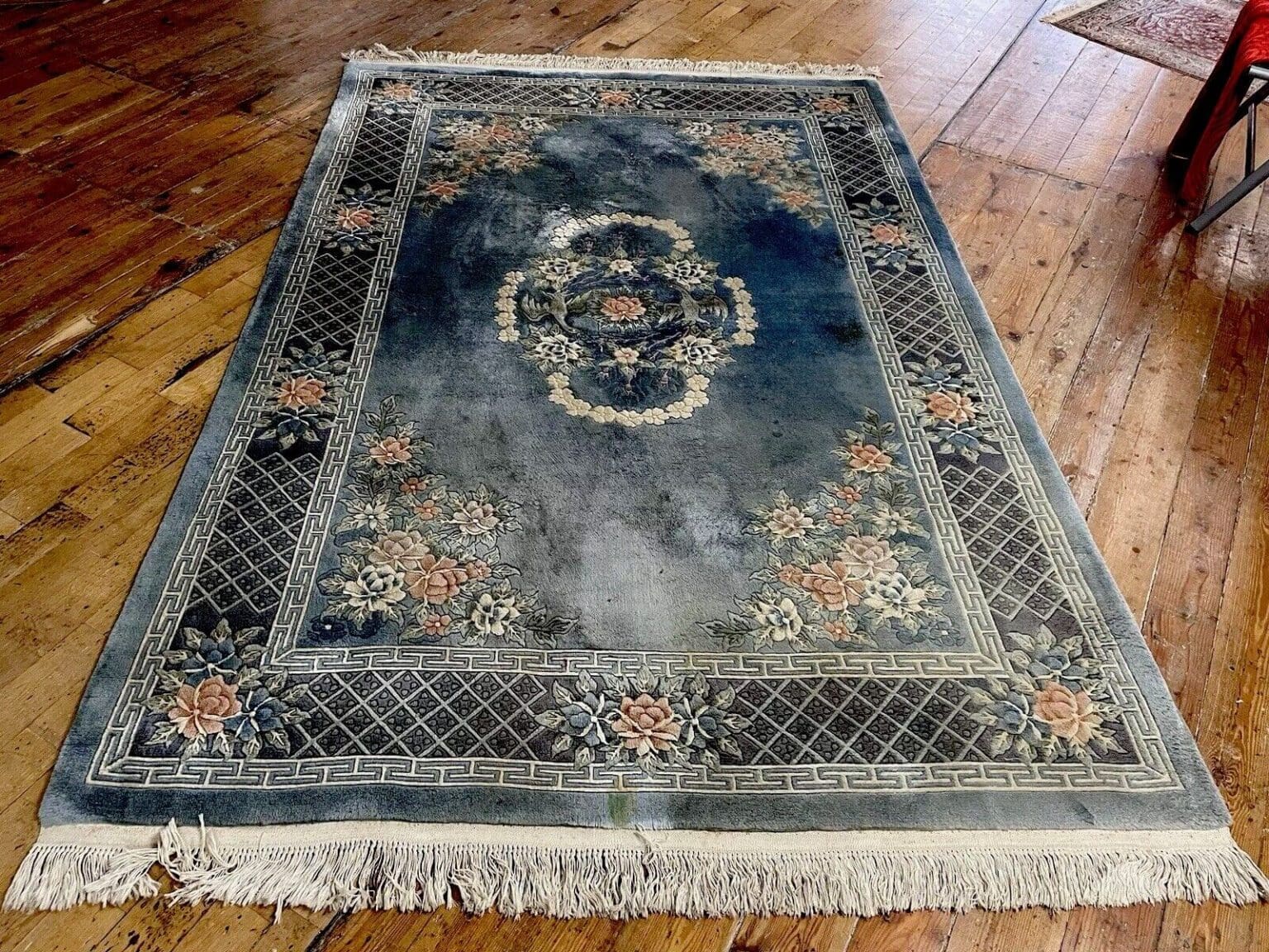 Orientteppich China 240 x 170 cm Seide handgeknüpft