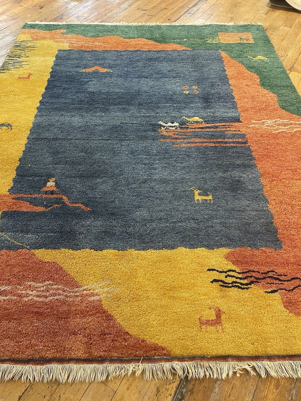 perserteppich-gabeh-260x205-cm-eleganter-gabbeh-teppich-aus-100-1-5 Perserteppich Shiraz 260 x 205 cm Wolle Handgeknüpft