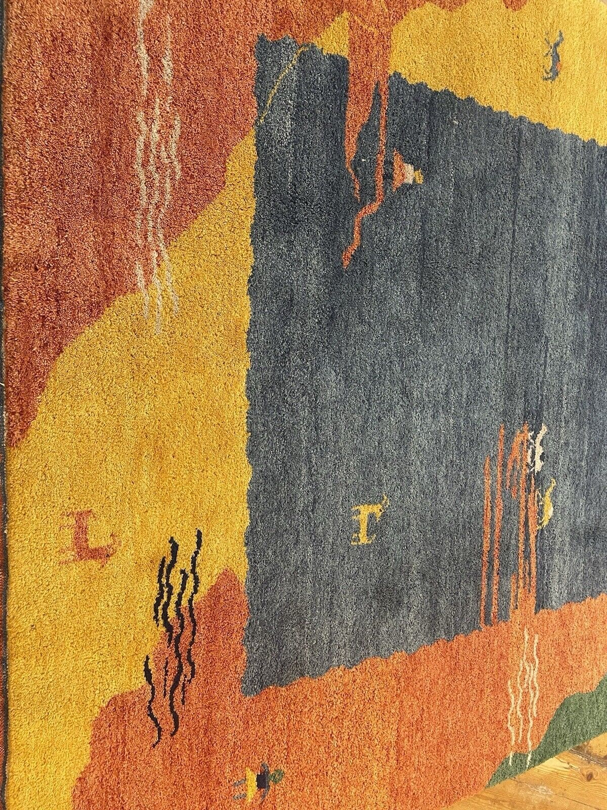 perserteppich-gabeh-260x205-cm-eleganter-gabbeh-teppich-aus-100-1-7 Perserteppich Shiraz 260 x 205 cm Wolle Handgeknüpft