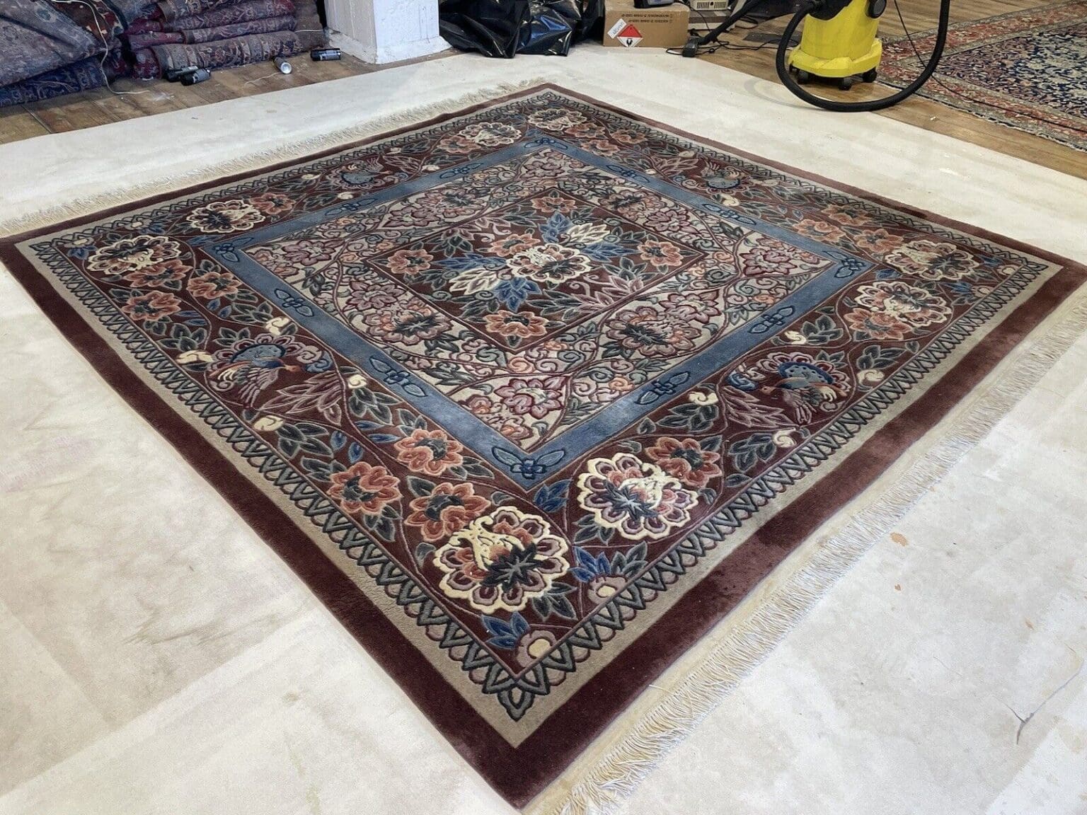 Orientteppich Royal Peking 250 x 250 cm Wolle handgeknüpft