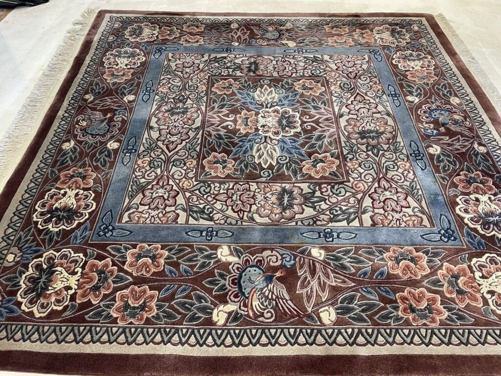 Orientteppich Royal Peking 250 x 250 cm Wolle handgeknüpft