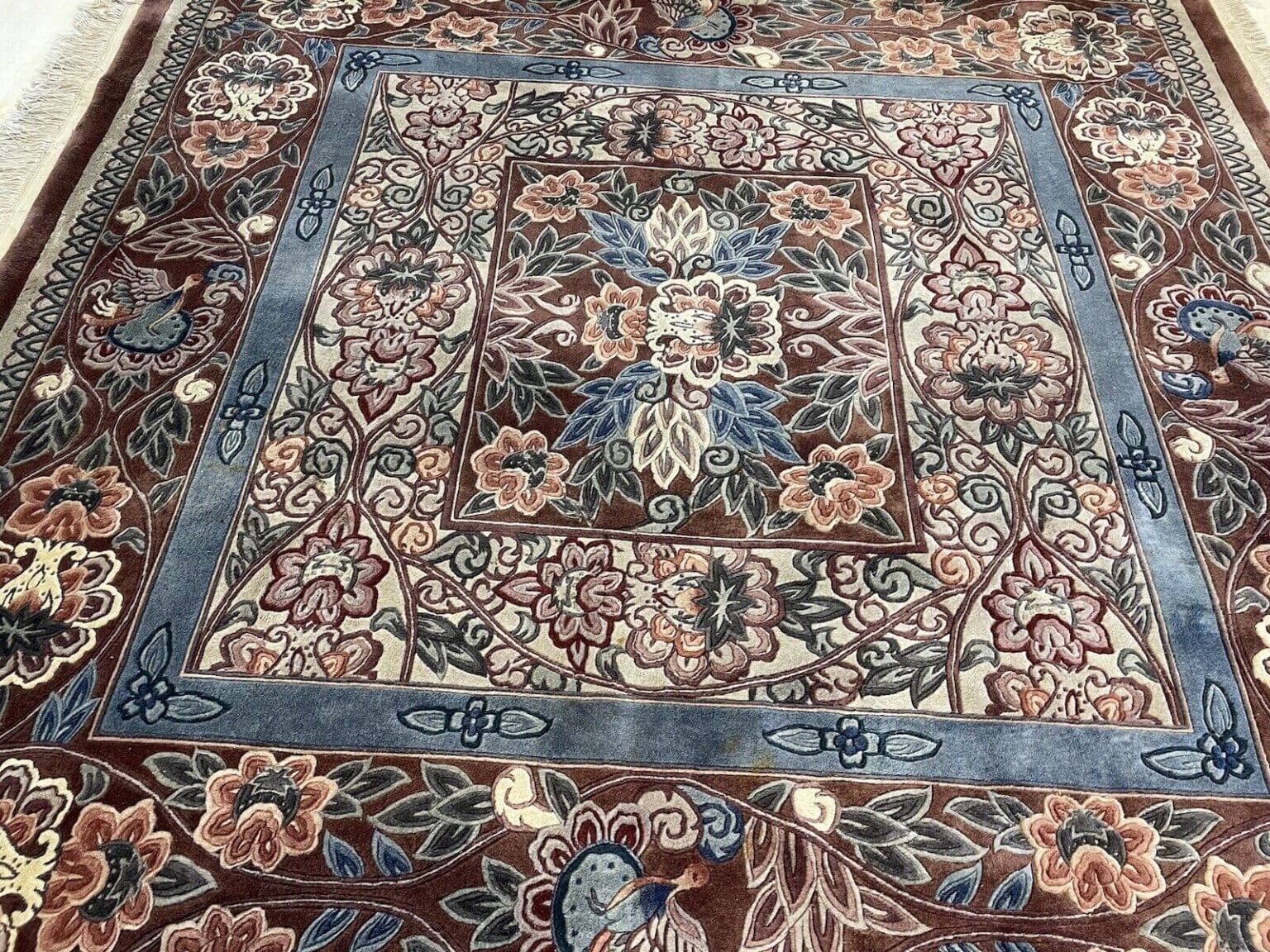 Orientteppich Royal Peking 250 x 250 cm Wolle handgeknüpft