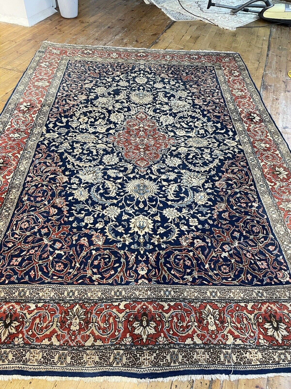 Perserteppich Sarough 310x220 cm Wolle handgeknüpft