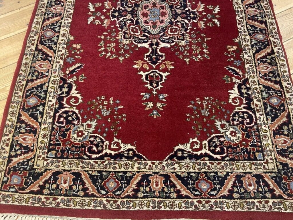Orientteppich Kaschmir 160x100 cm Baumwolle handgeknüpft