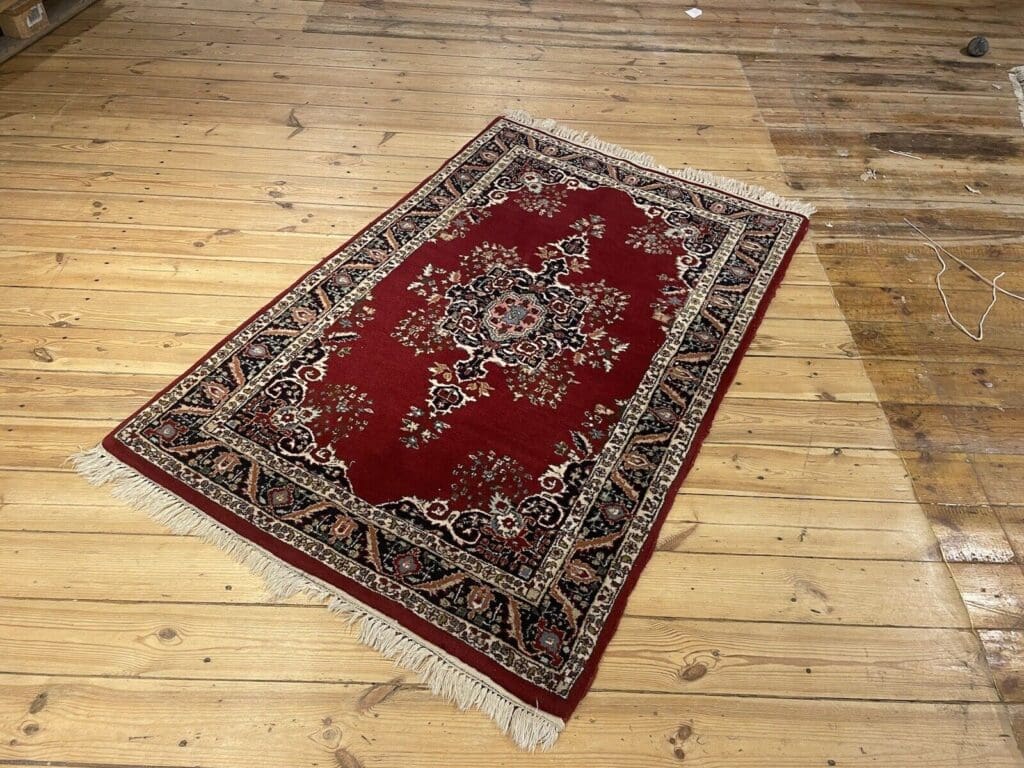 Orientteppich Kaschmir 160x100 cm Baumwolle handgeknüpft