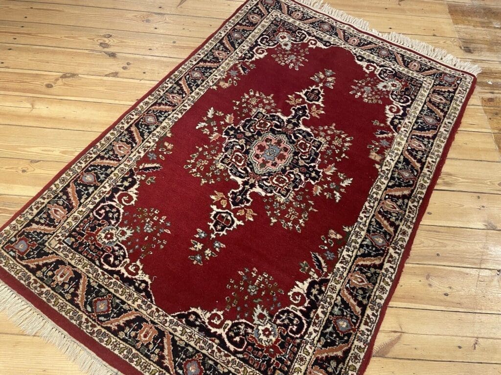 Orientteppich Kaschmir 160x100 cm Baumwolle handgeknüpft