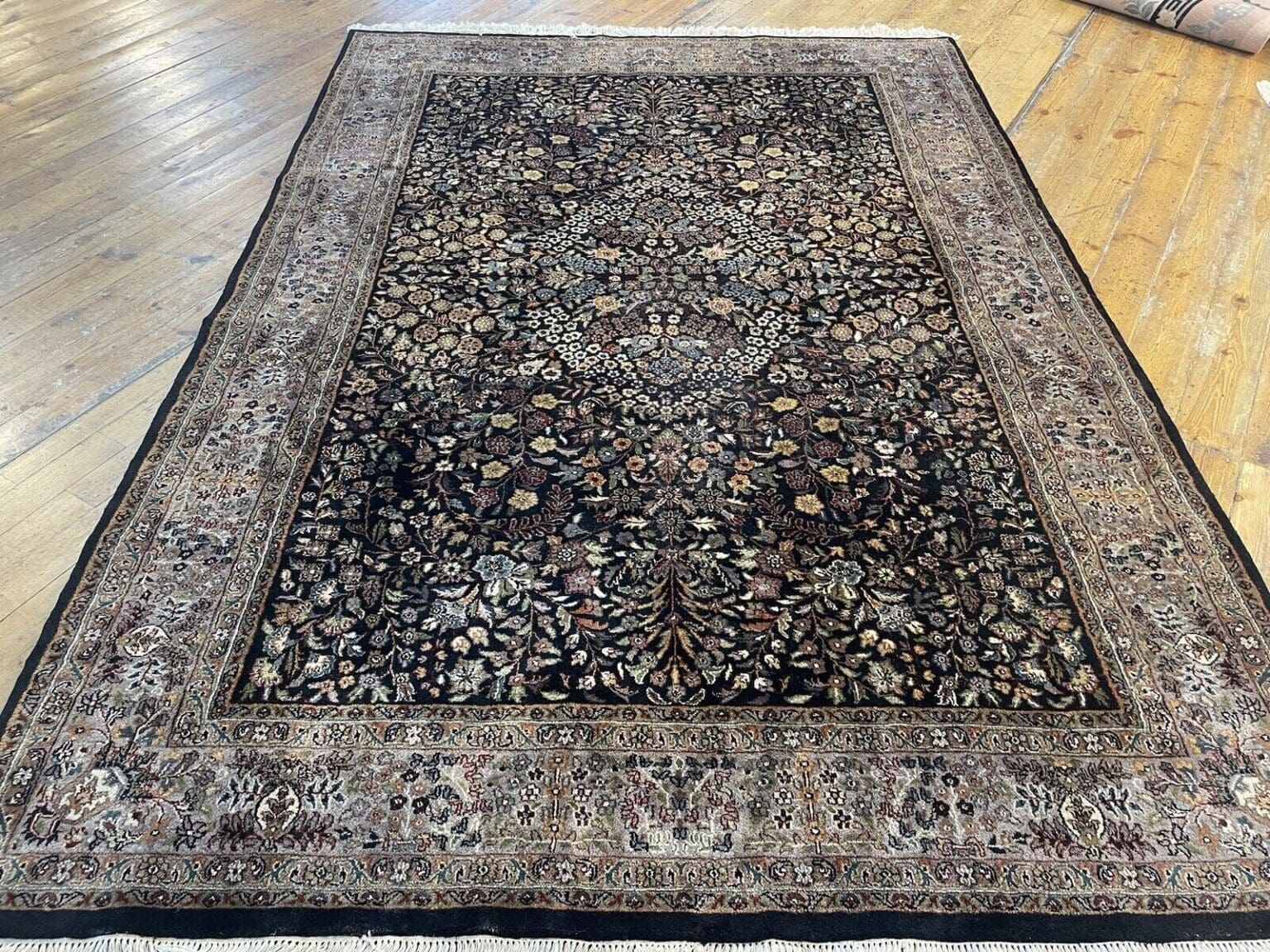 Orientteppich 296x206 cm Schurwolle handgeknüpft