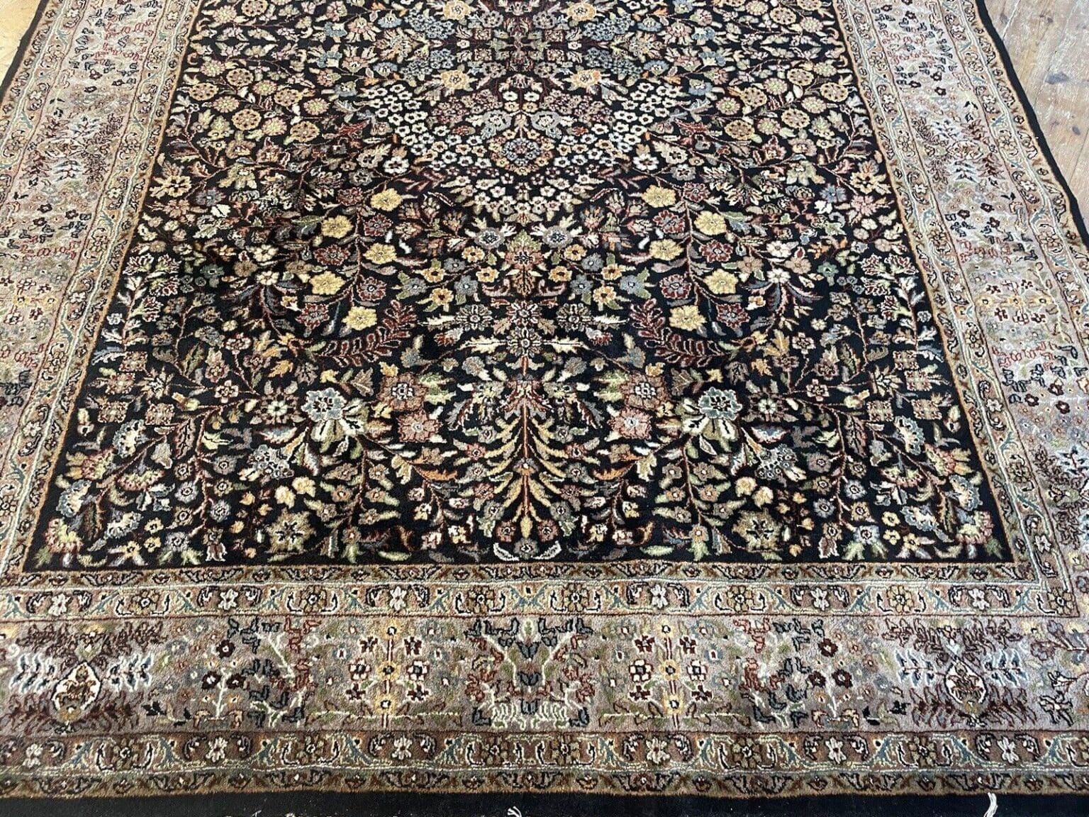Orientteppich 296x206 cm Schurwolle handgeknüpft