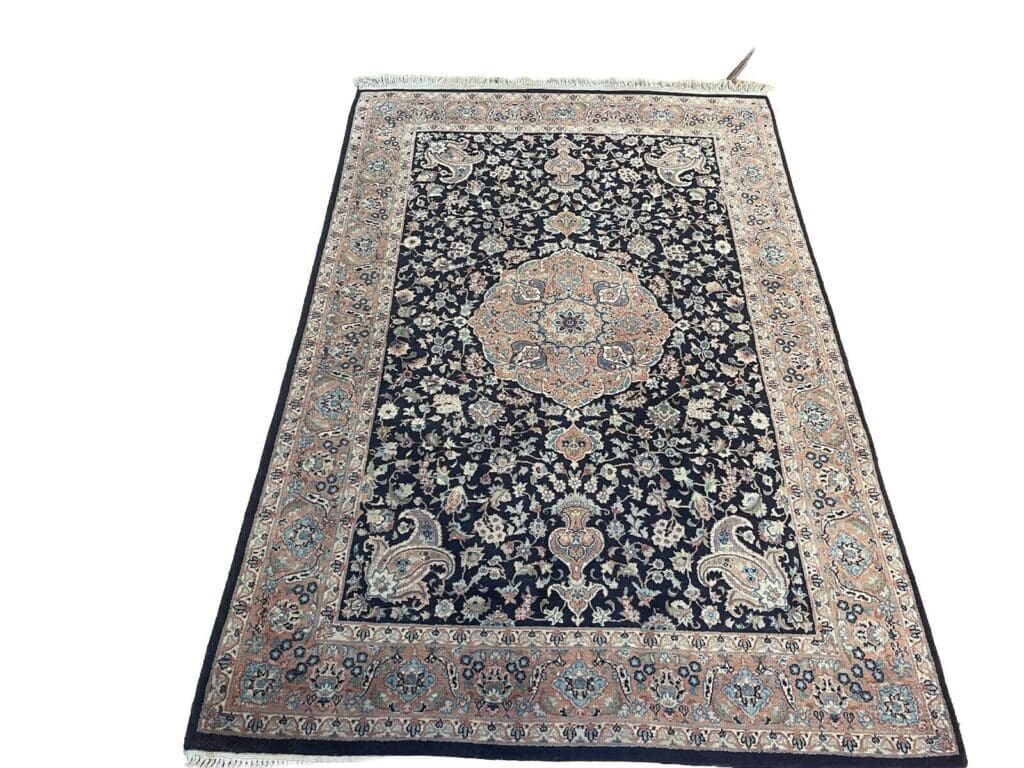 Orientteppich Kashmir 185 x 120 cm Wolle handgeknüpft