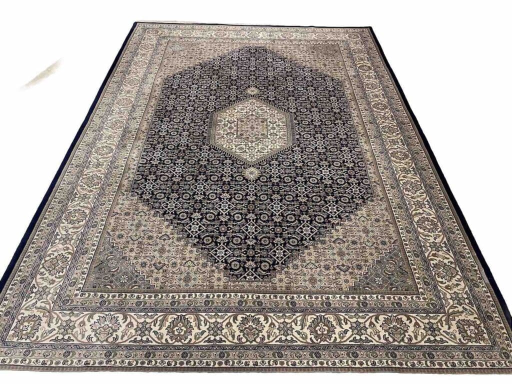 bijar-perserteppich-350x250-cm-100-reine-schurwolle-klassisches-1 Orientteppich Indien 350x250 cm Wolle handgeknüpft