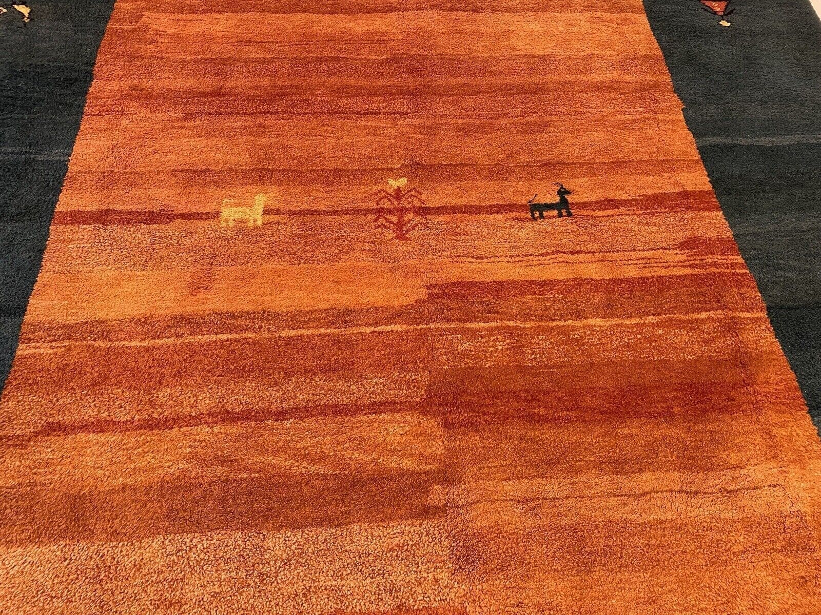 Perserteppich Gabbeh 305x260 cm Schurwolle handgeknüpft