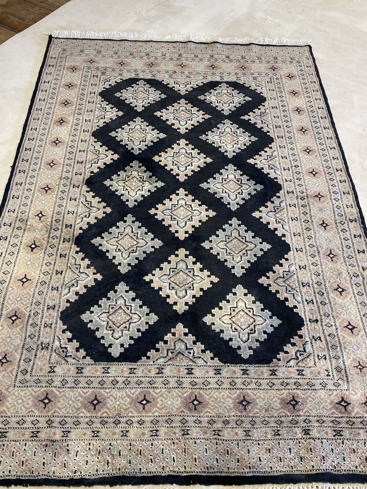 Orientteppich Pakistan 180 x 120 cm Schurwolle handgeknüpft