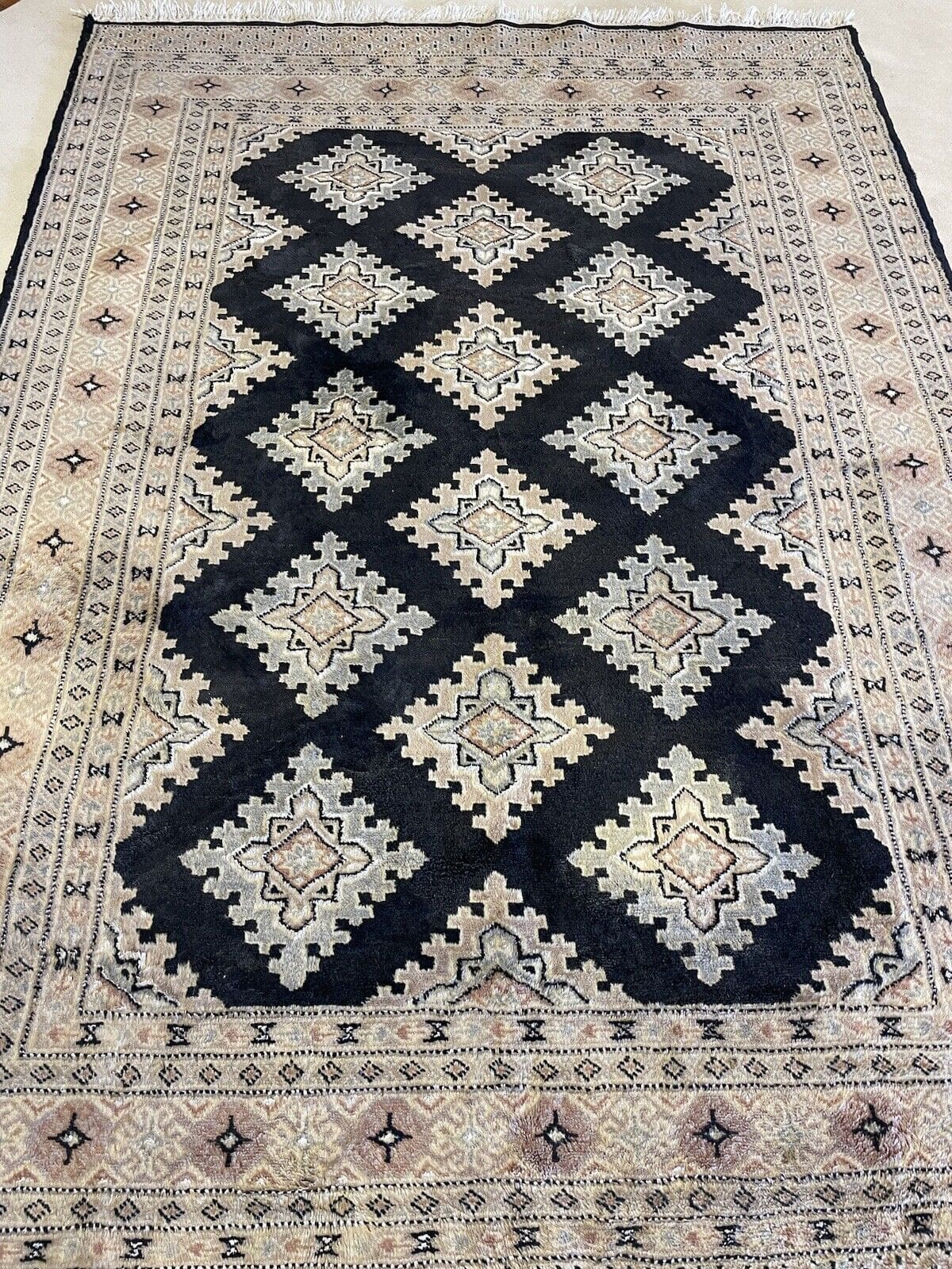Orientteppich Pakistan 180 x 120 cm Schurwolle handgeknüpft