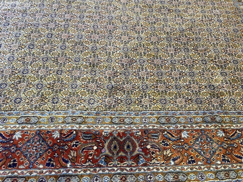 Perserteppich Moud 240x190 cm Seide handgeknüpft