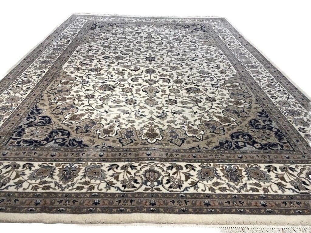bijar-perserteppich-350x250-cm-100-schurwolle-mit-seide-klassisches-4 Orientteppich Bijar 350 x 250 cm Schurwolle handgeknüpft