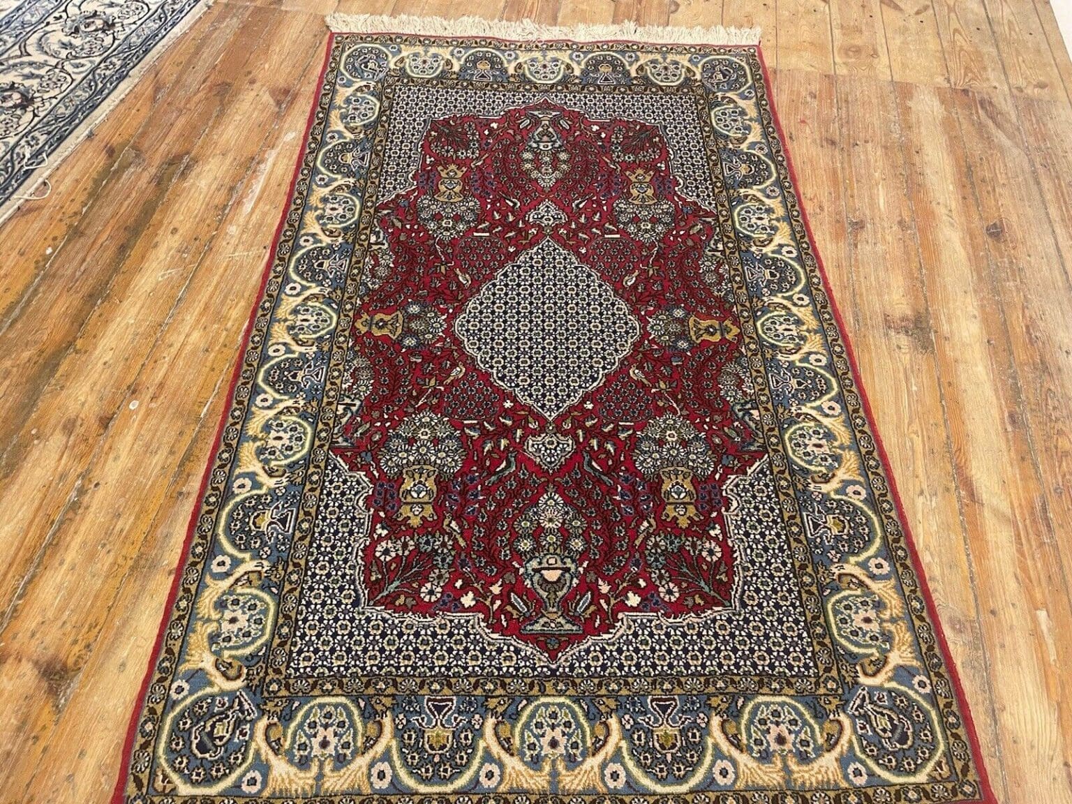 Perserteppich Ghom 160 x 100 cm Seide handgeknüpft