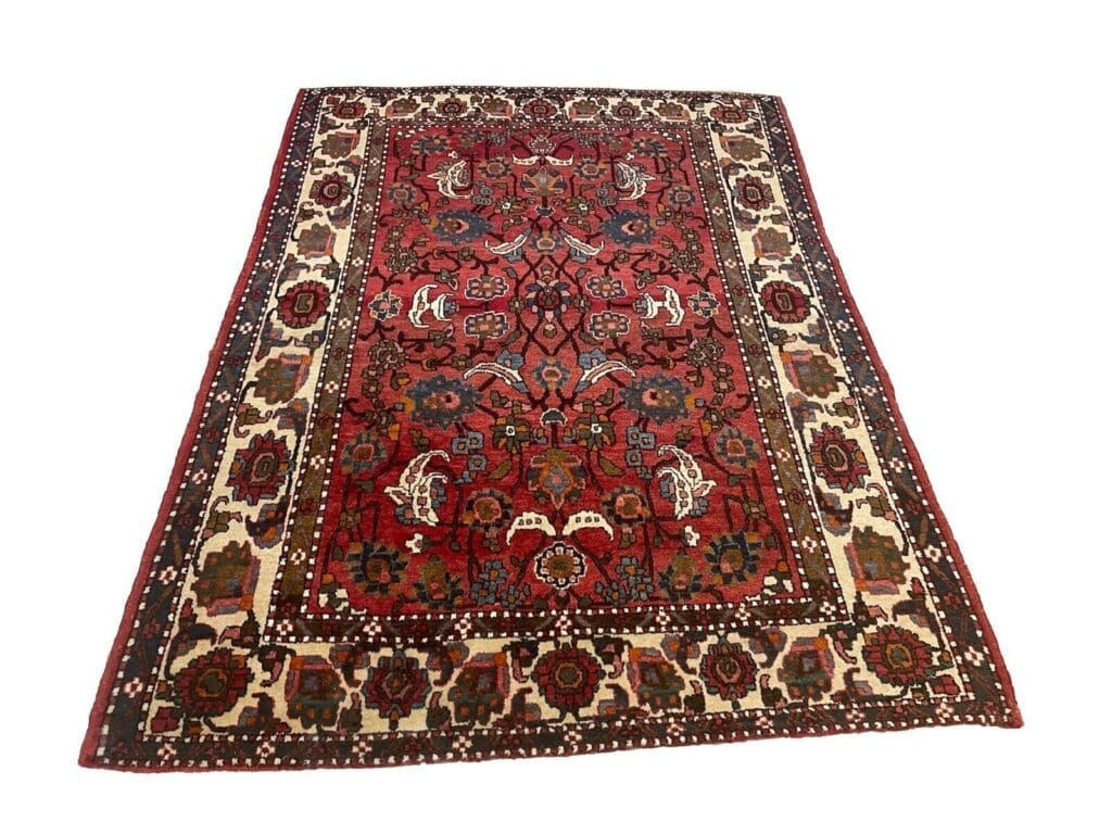 Perserteppich Esfahan 207 x 150 cm Wolle handgeknüpft