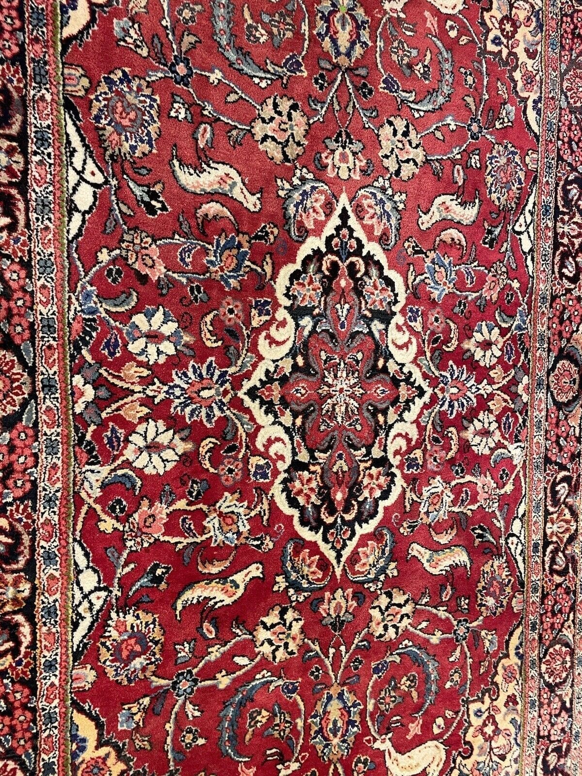 antiker-perserteppich-jowsan-200x125-cm-100-wolle-orientalisches-8 Perserteppich Jowsan 200x125 cm Wolle handgeknüpft