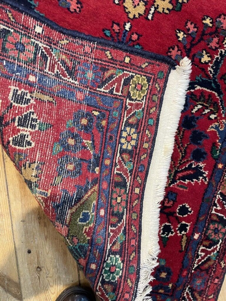 Perserteppich Sarough 220x85 cm Wolle handgeknüpft