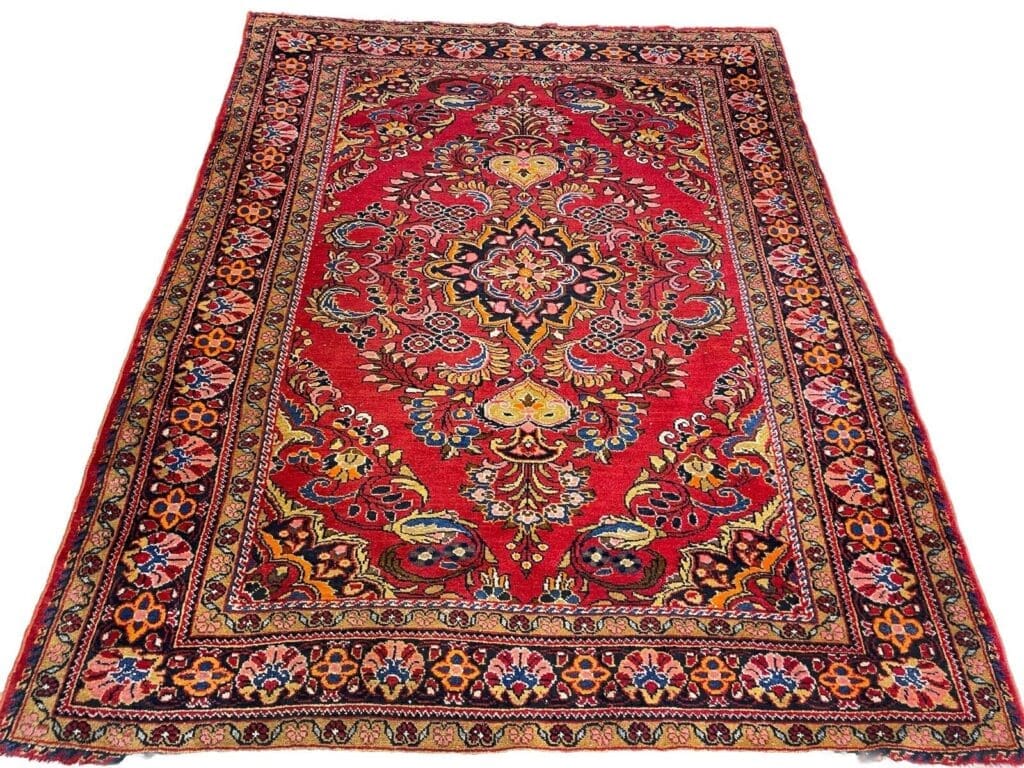 Perserteppich Lilian 185 x 150 cm Wolle handgeknüpft