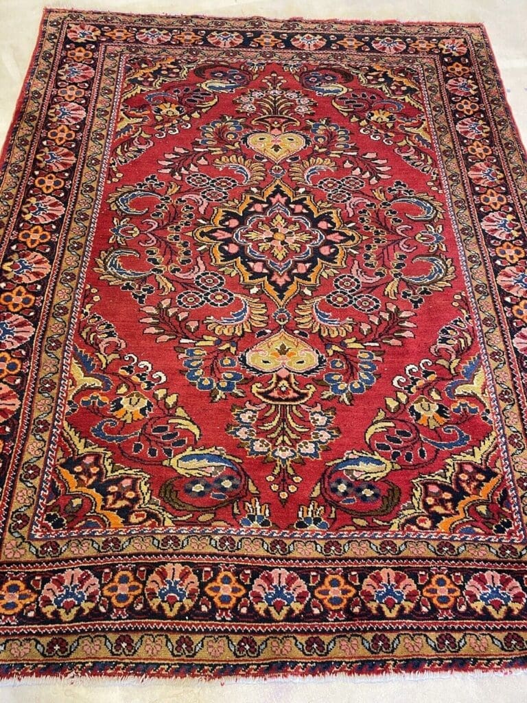 Perserteppich Lilian 185 x 150 cm Wolle handgeknüpft