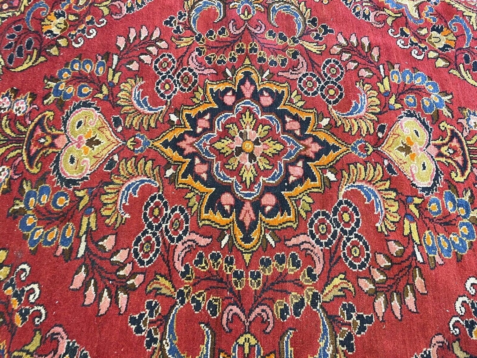 Perserteppich Lilian 185 x 150 cm Wolle handgeknüpft