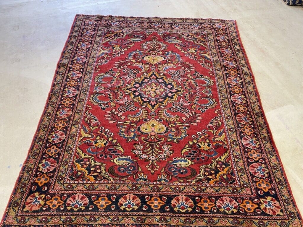Perserteppich Lilian 185 x 150 cm Wolle handgeknüpft