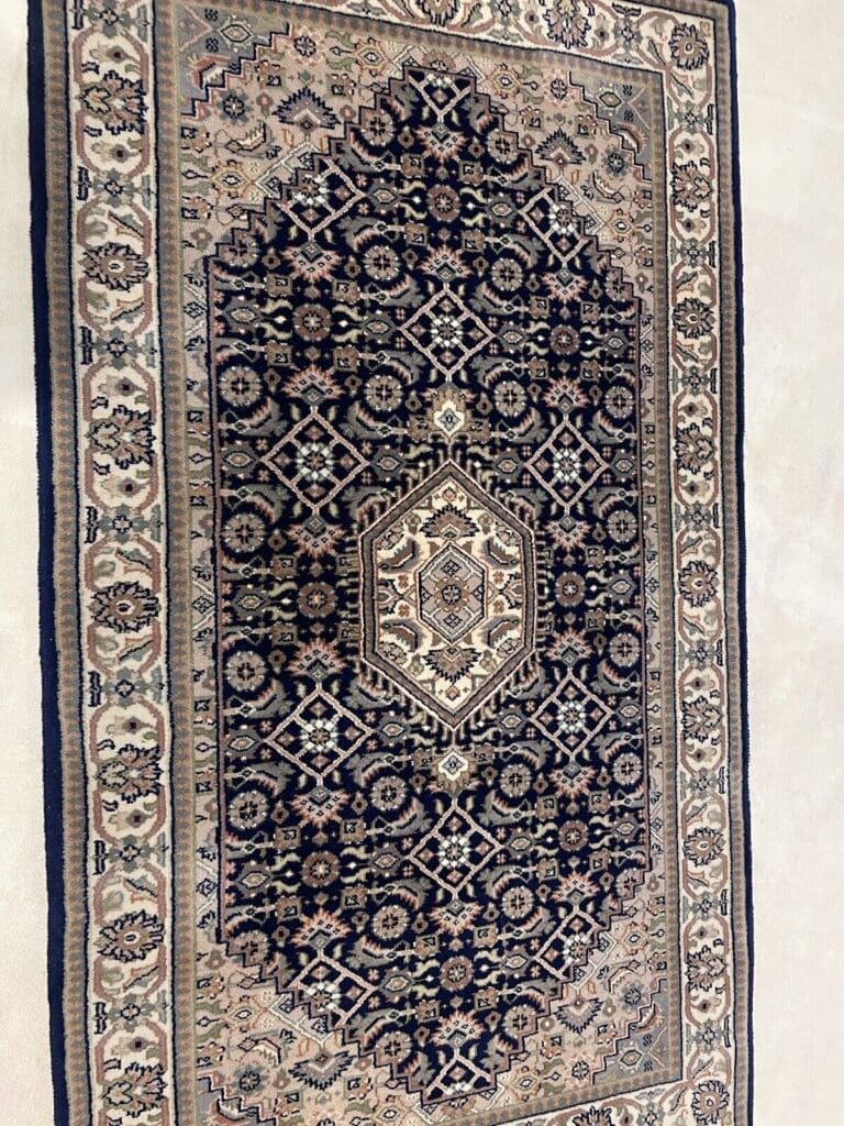 Perserteppich Bijar 160x90 cm Schurwolle handgeknüpft