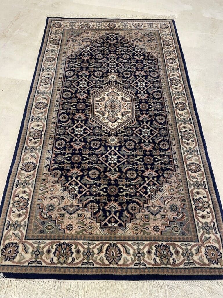 Perserteppich Bijar 160x90 cm Schurwolle handgeknüpft