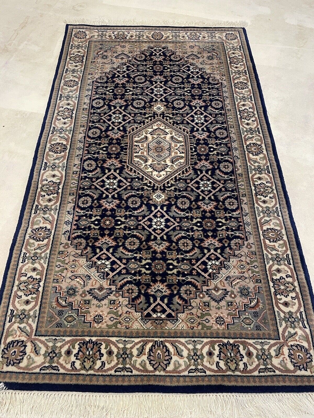 Perserteppich Bijar 160x90 cm Schurwolle handgeknüpft