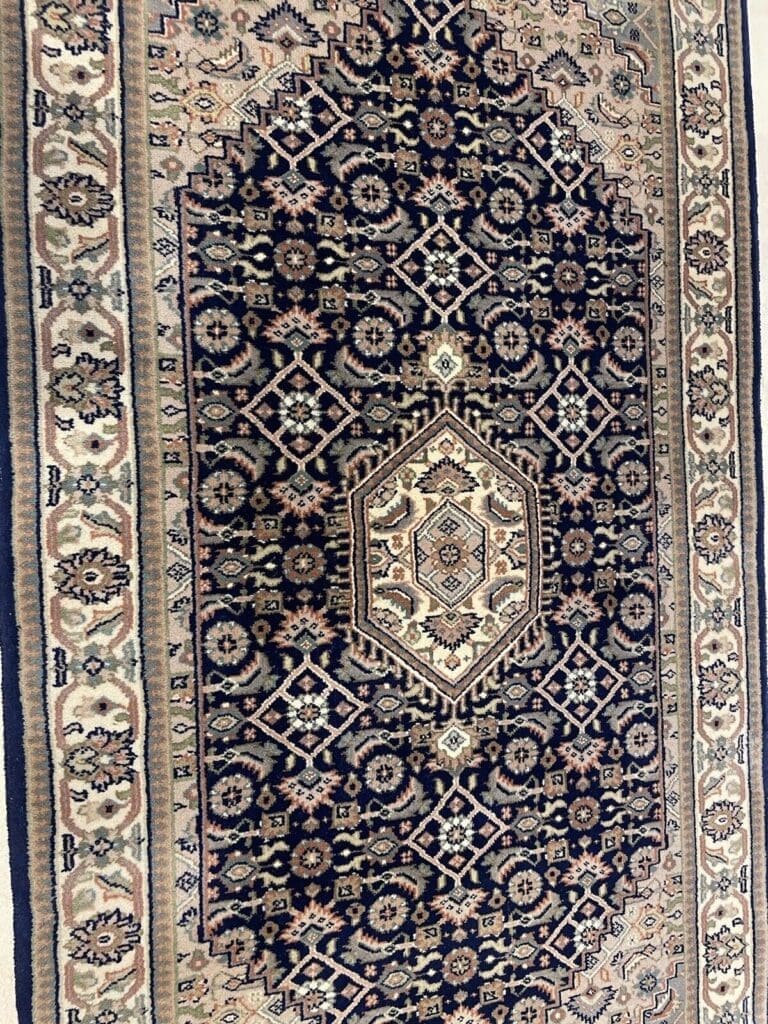 Perserteppich Bijar 160x90 cm Schurwolle handgeknüpft