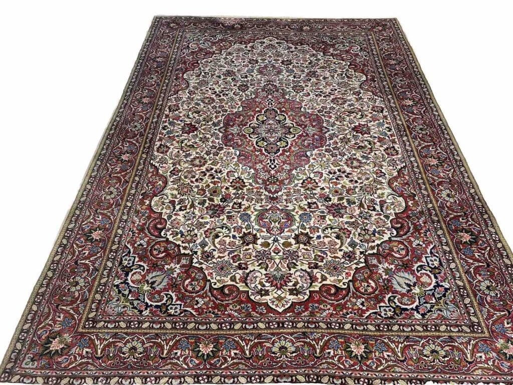 Perserteppich Sarough 345 x 245 cm Wolle handgeknüpft