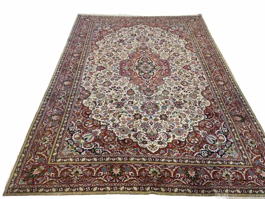 Perserteppich Sarough 345 x 245 cm Wolle handgeknüpft