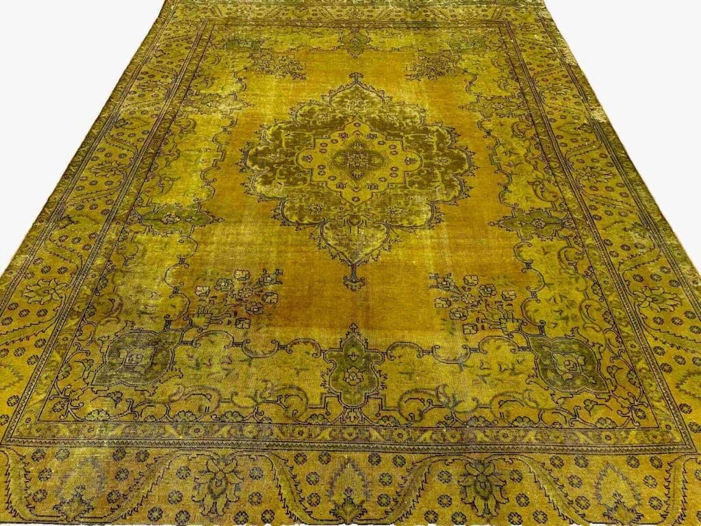 eleganter-vintage-perserteppich-390x290-cm-top-qualitat-abstraktes-3 Perserteppich 390x290 cm Wolle handgeknüpft