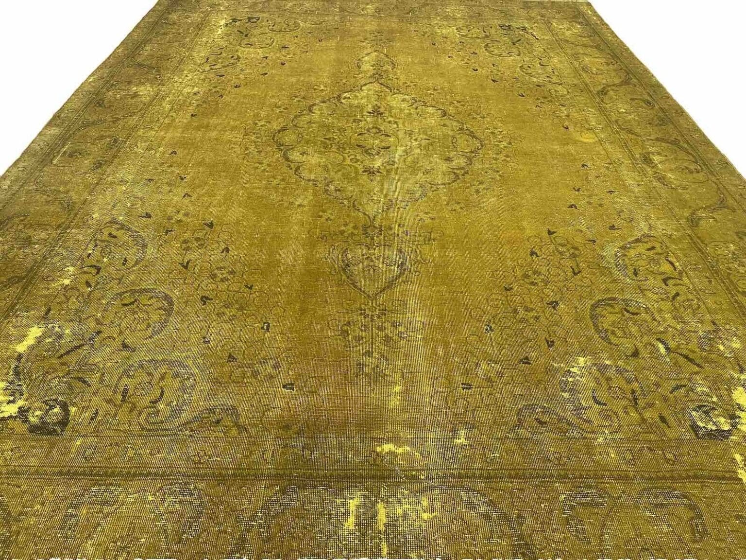 eleganter-vintage-perserteppich-390x290-cm-handgeknupft-100-wolle-1-3 Perserteppich Persien 390x290 cm Wolle handgeknüpft