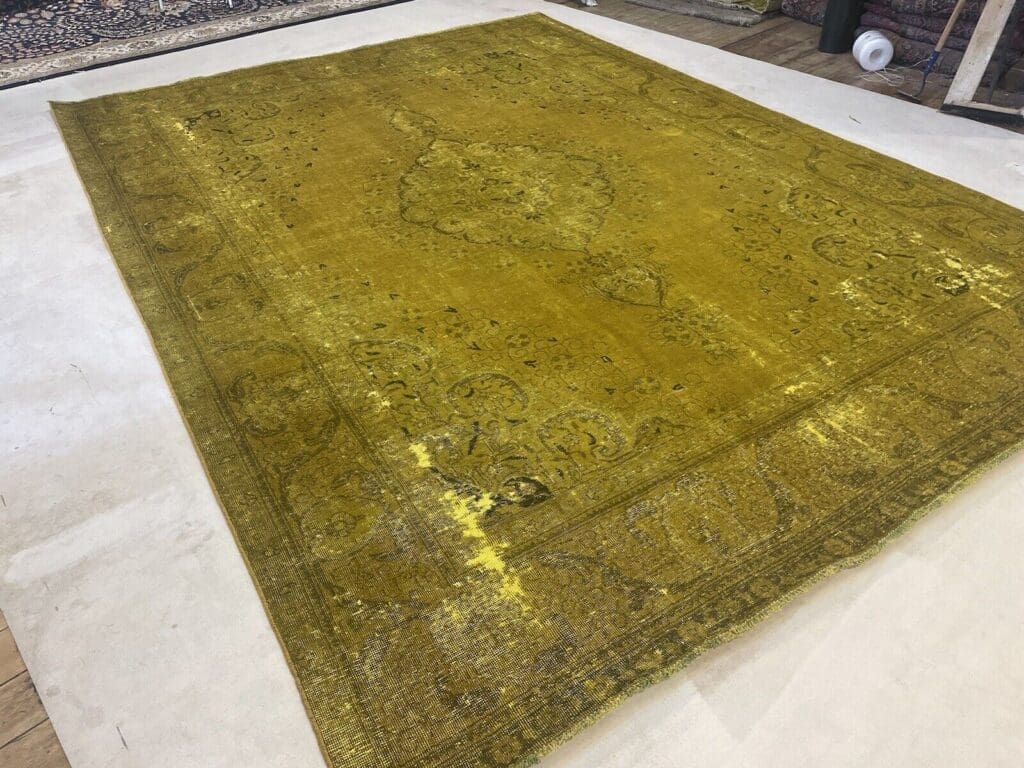 eleganter-vintage-perserteppich-390x290-cm-handgeknupft-100-wolle-1-9 Perserteppich Persien 390x290 cm Wolle handgeknüpft