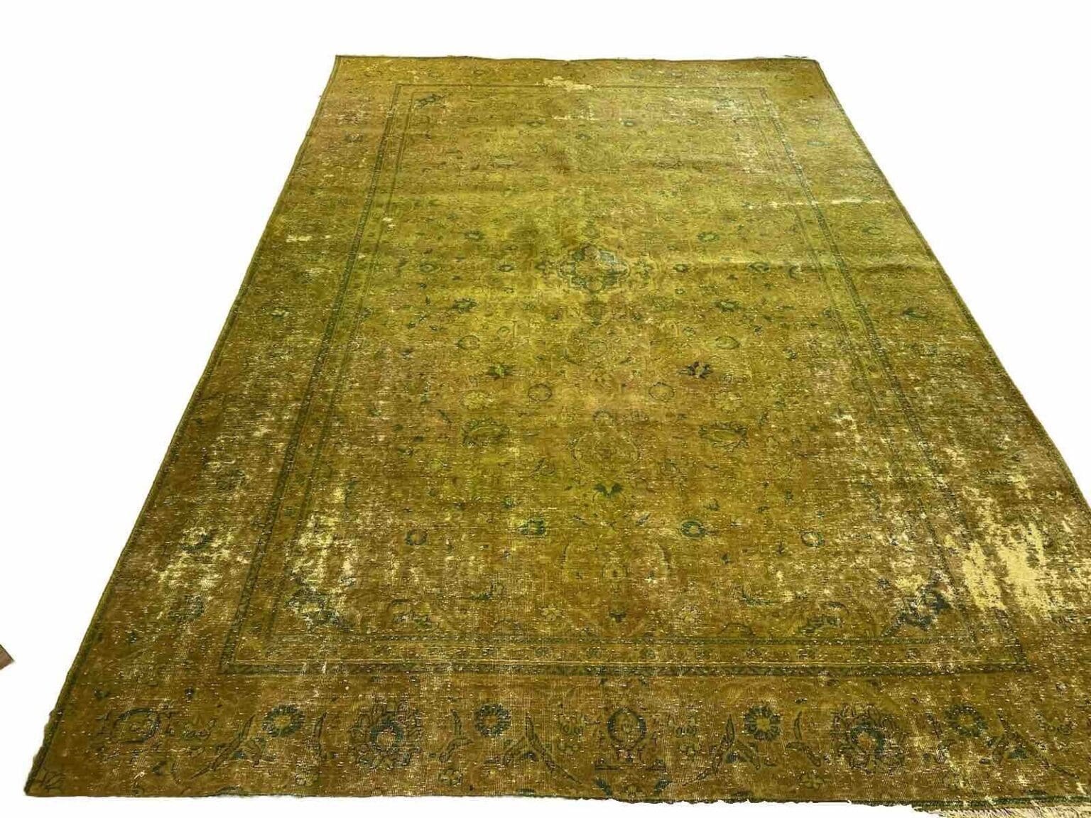 vintage-super-perserteppich-330x224-cm-handgeknupft-100-wolle-1-4 Perserteppich 330x224 cm Wolle handgeknüpft