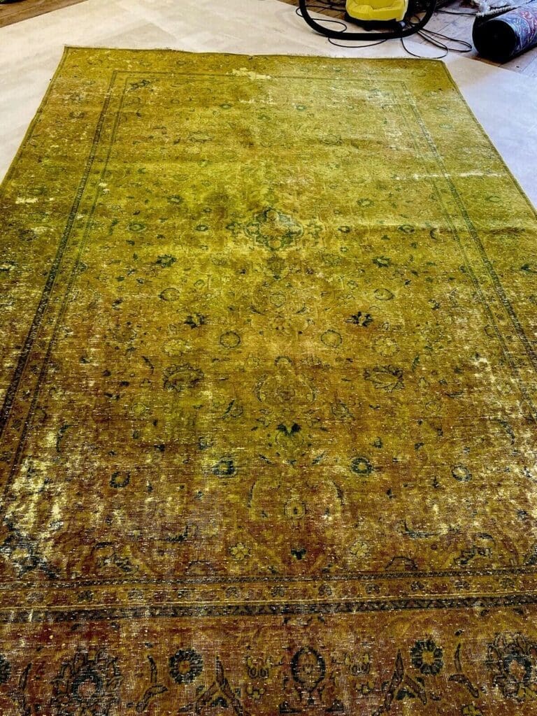 vintage-super-perserteppich-330x224-cm-handgeknupft-100-wolle-1-8 Perserteppich 330x224 cm Wolle handgeknüpft