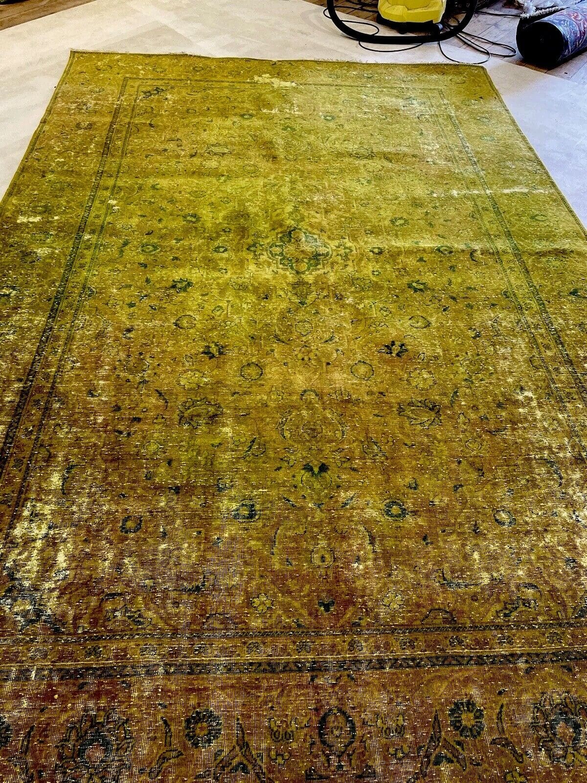 vintage-super-perserteppich-330x224-cm-handgeknupft-100-wolle-1-8 Perserteppich 330x224 cm Wolle handgeknüpft