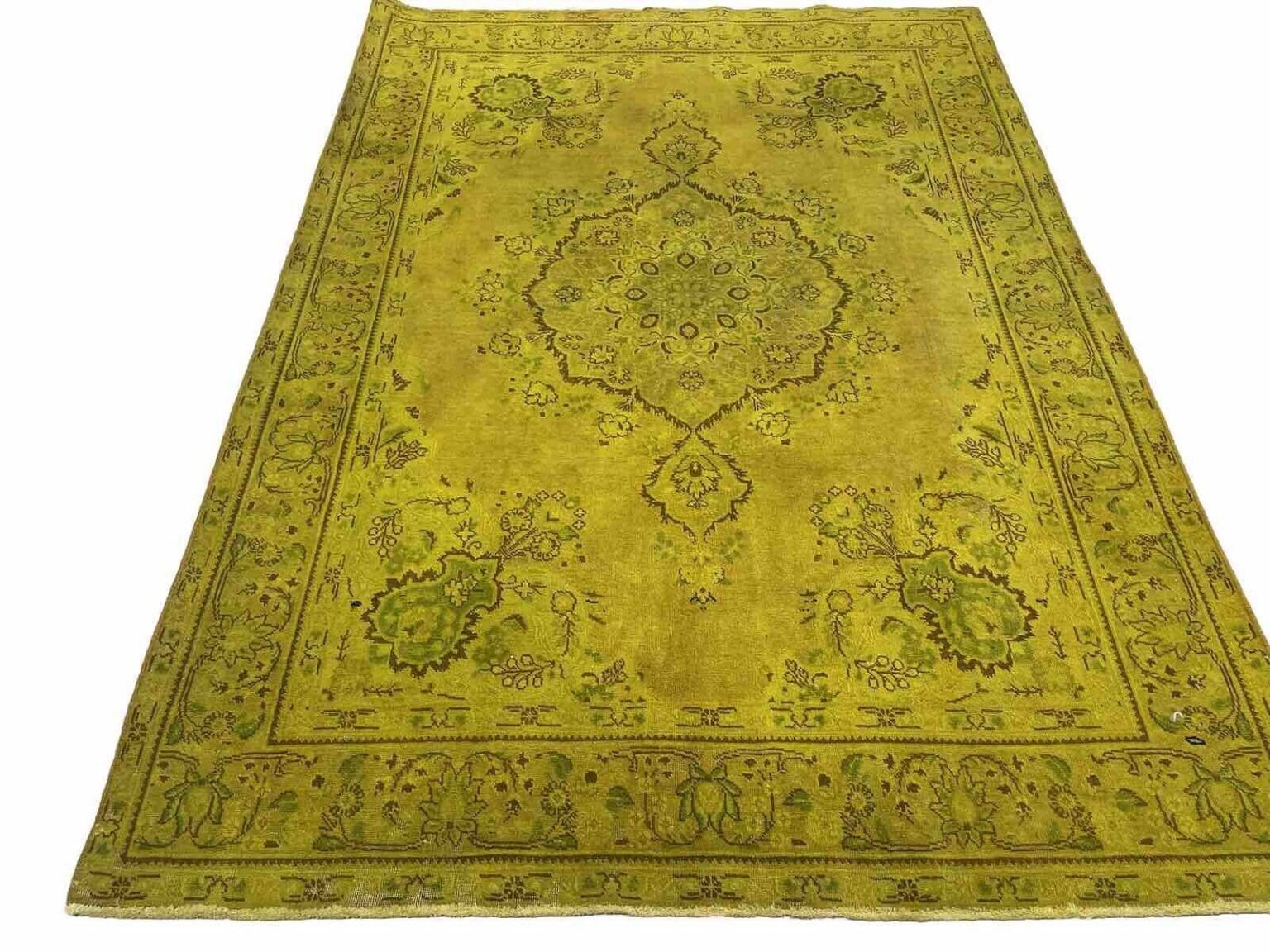 exklusiver-goldener-vintage-perserteppich-300x400-cm-handgeknupft-aus-100-1-3 Perserteppich Iran 300 x 400 cm Wolle handgeknüpft