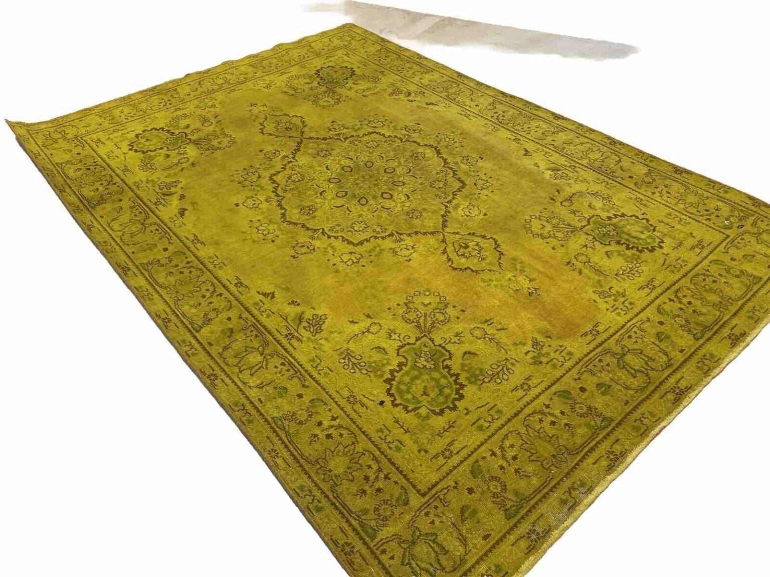 exklusiver-goldener-vintage-perserteppich-300x400-cm-handgeknupft-aus-100-1-4 Perserteppich Iran 300 x 400 cm Wolle handgeknüpft