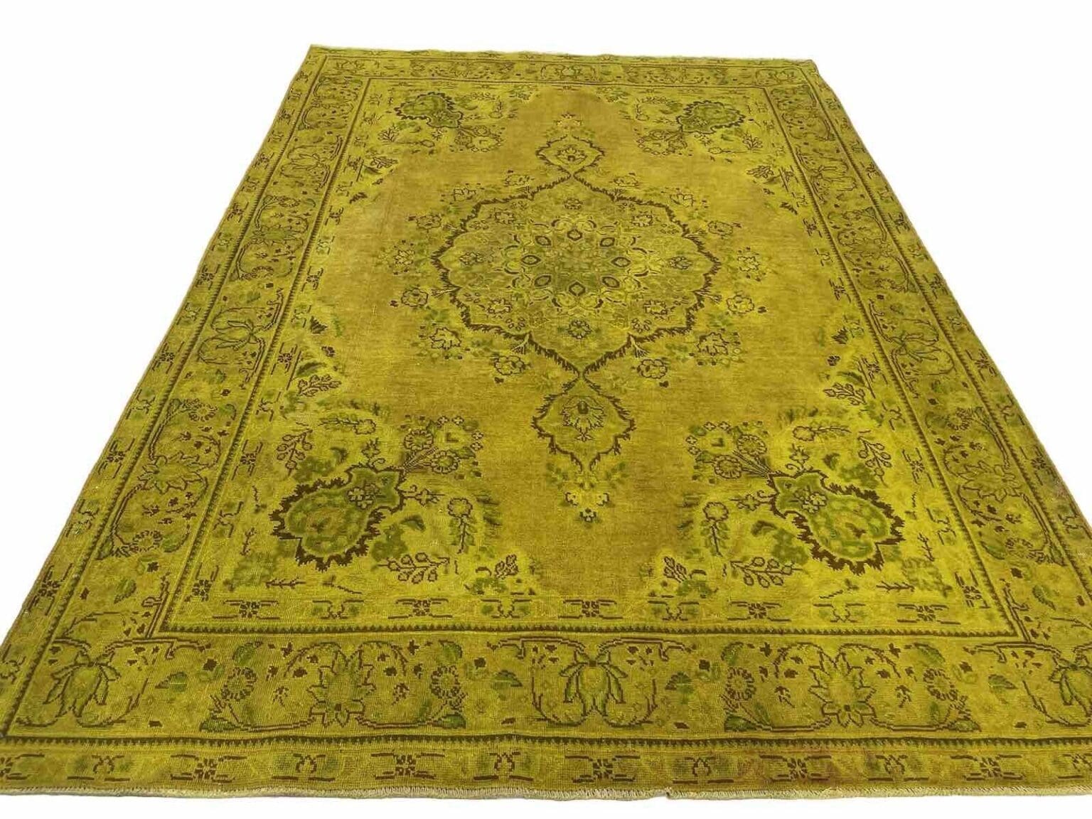 exklusiver-goldener-vintage-perserteppich-300x400-cm-handgeknupft-aus-100-1-5 Perserteppich Iran 300 x 400 cm Wolle handgeknüpft