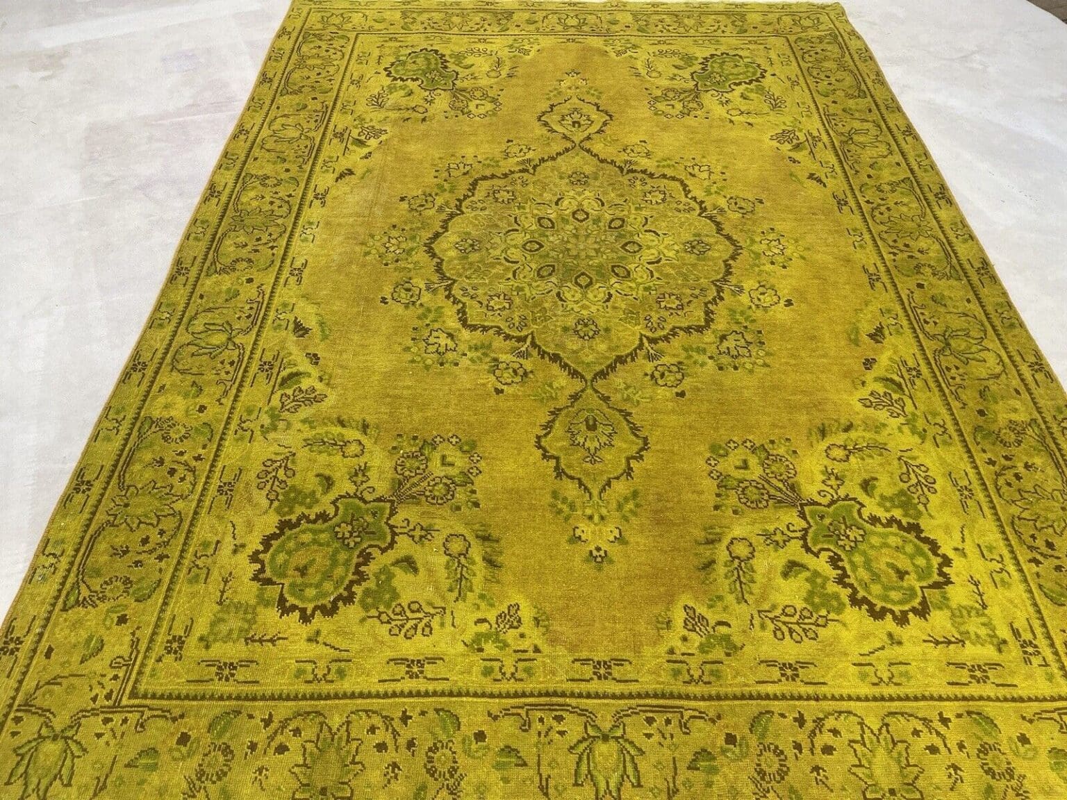 exklusiver-goldener-vintage-perserteppich-300x400-cm-handgeknupft-aus-100-1-6 Perserteppich Iran 300 x 400 cm Wolle handgeknüpft