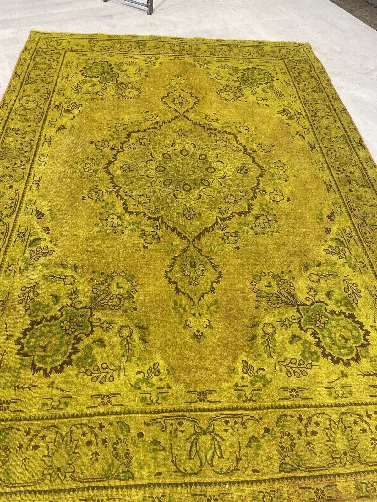 exklusiver-goldener-vintage-perserteppich-300x400-cm-handgeknupft-aus-100-1-7 Perserteppich Iran 300 x 400 cm Wolle handgeknüpft