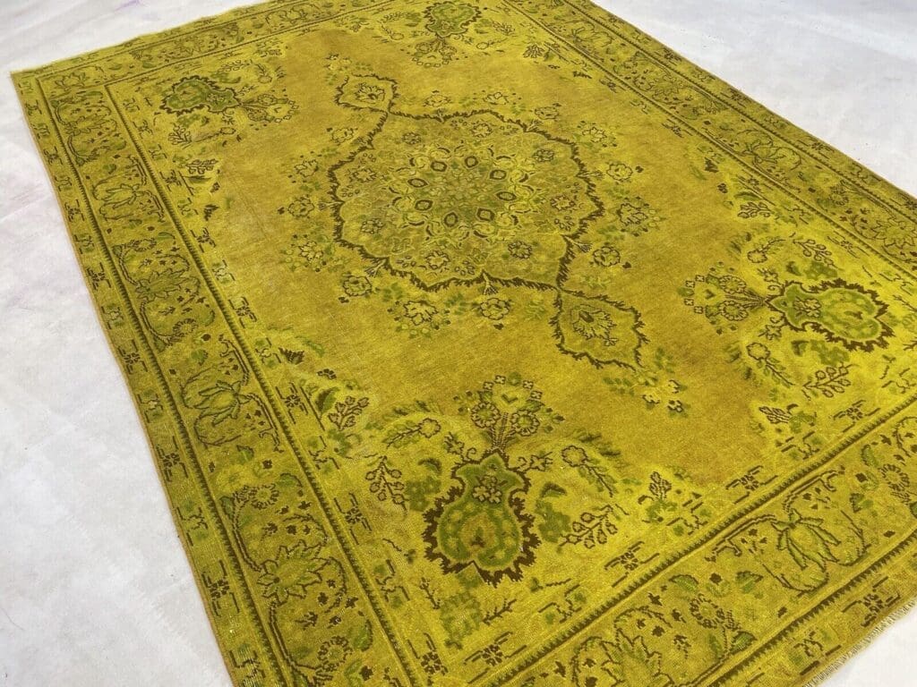 exklusiver-goldener-vintage-perserteppich-300x400-cm-handgeknupft-aus-100-1-9 Perserteppich Iran 300 x 400 cm Wolle handgeknüpft